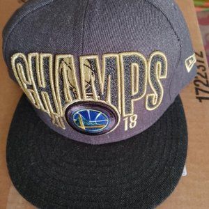 New Era Golden State Warriors 2018 Finals Championship Snapback Hat